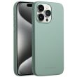 Защитный чехол QIALINO Classic Cover (with MagSafe Support) для Apple iPhone 15 Pro Max - Green (349616G)