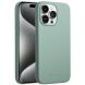 Защитный чехол QIALINO Classic Cover (with MagSafe Support) для Apple iPhone 15 Pro Max - Green (349616G). Фото 1 из 7