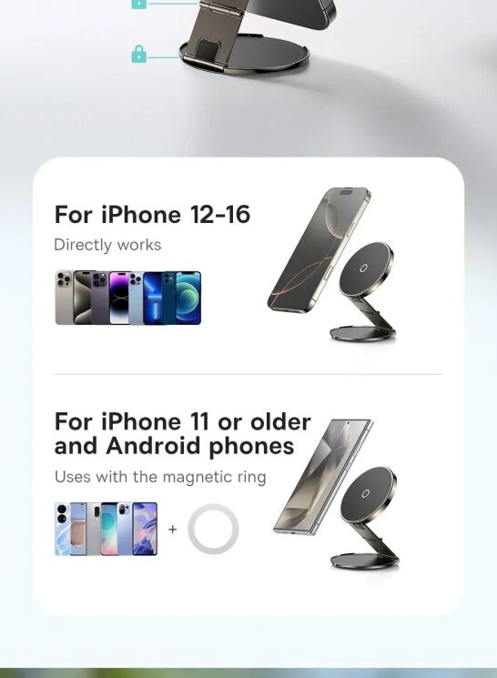 Магнітний тримач Baseus PrimeTrip VX1 (C4016900C123-00) - Black (982193B) Магнітний тримач Baseus PrimeTrip VX1 (C4016900C123-00) - Black: фото 15 з 18