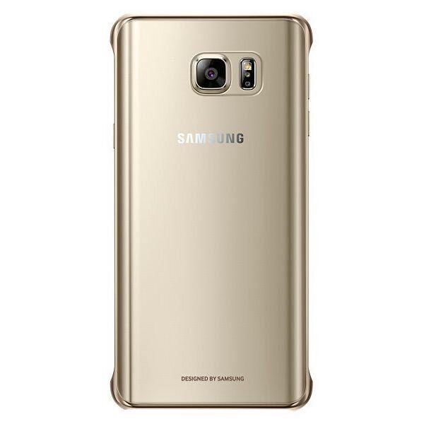 Накладка Clear Cover для Samsung Galaxy Note 5 (N920) EF-QN920C - Gold: фото 1 з 8