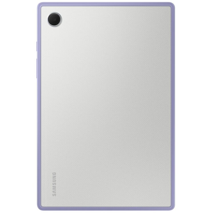 Оригінальний чохол Clear Edge Cover (FT) для Samsung Galaxy Tab A8 10.5 (2021) EF-QX200TVEGRU - Lavender: фото 1 з 8