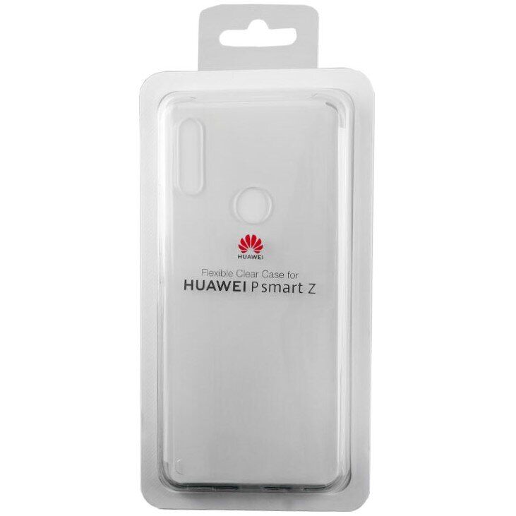 Оригинальный чехол Flexible Clear Case для Huawei P Smart Z (51993120) - Transparent: фото 5 из 6