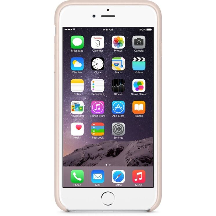 Оригінальний чохол Leather Case для Apple iPhone 6/6s Plus (MGQW2) - Pink: фото 3 з 4