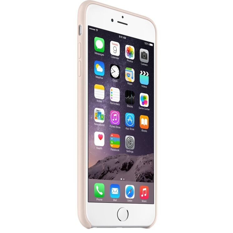 Оригінальний чохол Leather Case для Apple iPhone 6/6s Plus (MGQW2) - Pink: фото 4 з 4