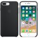 Оригінальний чохол Silicone Case для Apple iPhone 7 Plus / 8 Plus (MQGW2) - Black (344004B). Фото 1 з 3