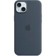 Оригінальний чохол Silicone Case with MagSafe для Apple iPhone 15 Plus (MT123) - Blue (339765L)