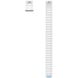 Оригинальный ремешок Fabric Band (M/L) для Samsung Galaxy Watch 4 / 4 Classic / 5 / 5 Pro / 6 / 6 Classic / 7 / FE (ET-SVL31LWEGEU) - Blue White (358111W). Фото 3 из 3