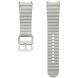 Оригінальний ремінець Sport Band (M/L) для Samsung Galaxy Watch 4 / 4 Classic / 5 / 5 Pro / 6 / 6 Classic / 7 / FE (ET-SNL31LSEGEU) Технічна упаковка - Silver (358131L). Фото 1 з 3