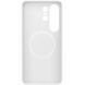 Оригинальный силиконовый чехол Silicone Magnet для Samsung Galaxy S26 Ultra (S948) EF-ES948CWEGWW - White (406207W). Фото 5 из 5