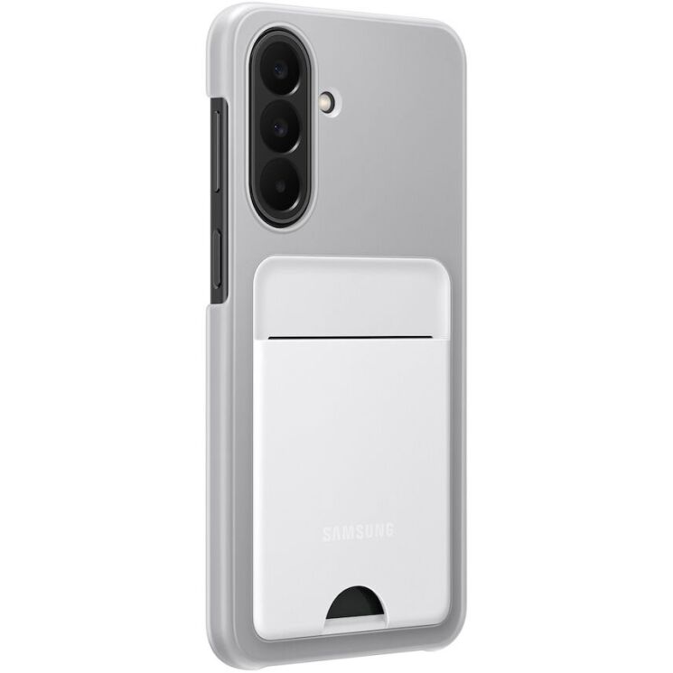 Оригинальный защитный чехол Card Slot Case для Samsung Galaxy A27 (A276) EF-OA276TJEGWW - Light Gray (408656LH) Оригинальный защитный чехол Card Slot Case для Samsung Galaxy A27 (A276) EF-OA276TJEGWW - Light Gray: фото 2 из 6