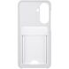 Оригинальный защитный чехол Card Slot Case для Samsung Galaxy A27 (A276) EF-OA276TJEGWW - Light Gray (408656LH). Фото 5 из 6