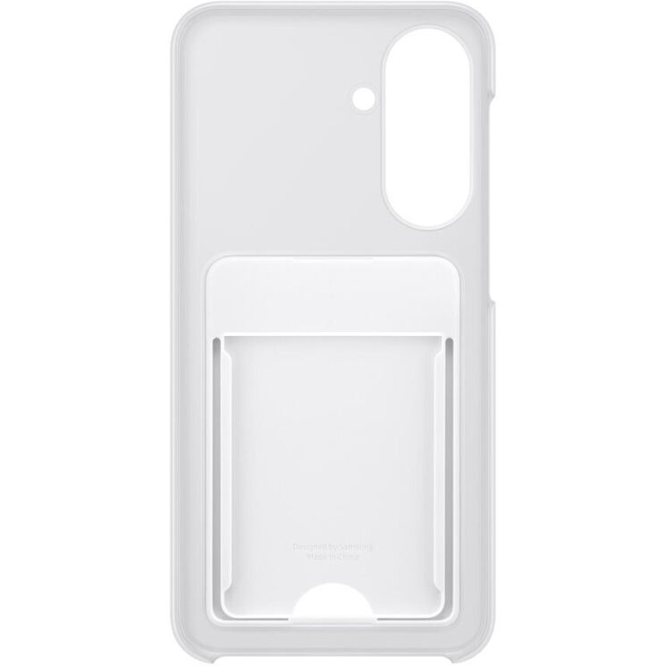 Оригинальный защитный чехол Card Slot Case для Samsung Galaxy A27 (A276) EF-OA276TJEGWW - Light Gray (408656LH) Оригинальный защитный чехол Card Slot Case для Samsung Galaxy A27 (A276) EF-OA276TJEGWW - Light Gray: фото 5 из 6