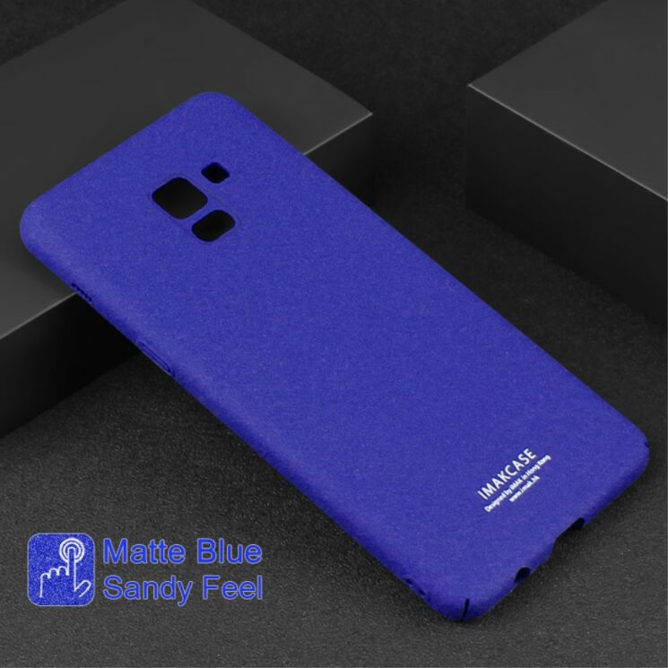 Пластиковий чохол IMAK Cowboy Shell для Samsung Galaxy A8+ 2018 (A730) - Blue: фото 2 з 8