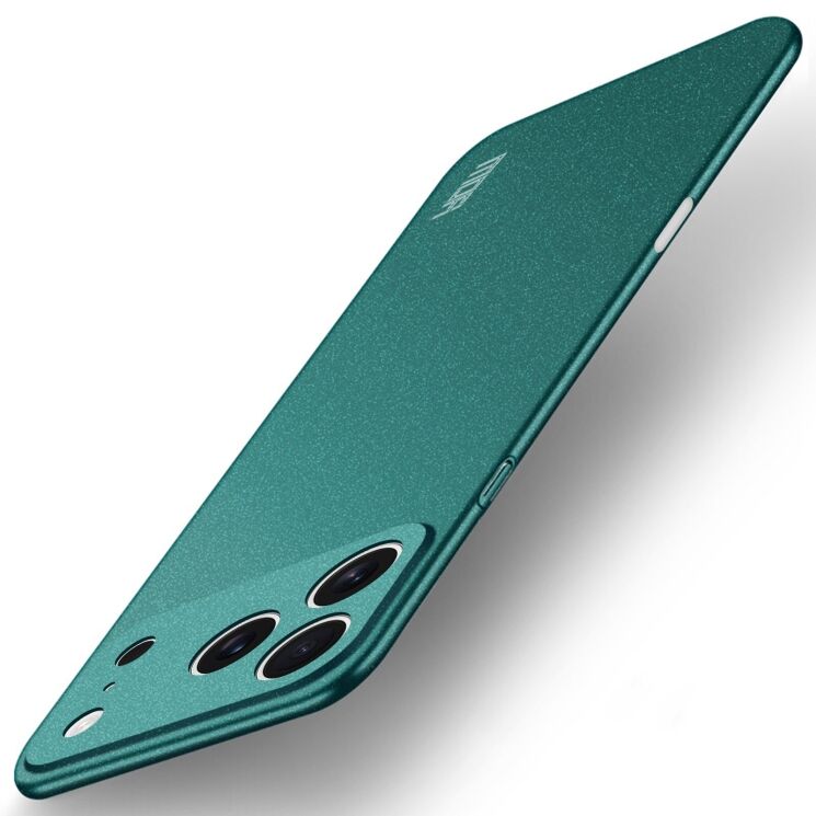 Пластиковий чохол MOFI Matte Series для iPhone 18 Pro / 17 Pro - Green (423660G) Пластиковий чохол MOFI Matte Series для iPhone 18 Pro / 17 Pro - Green: фото 1 з 4