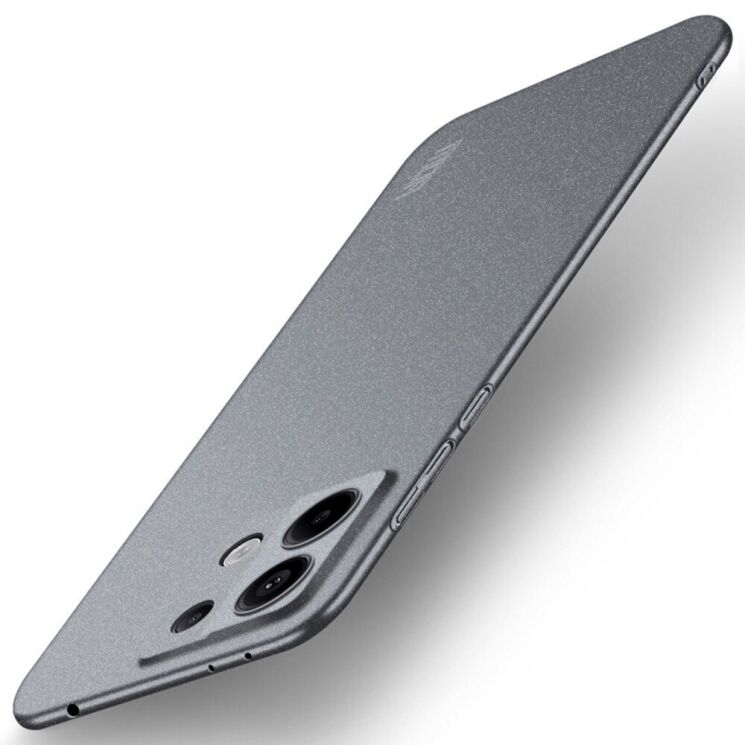 Пластиковий чохол MOFI Matte Series для Xiaomi Redmi Note 13 Pro 4G / Poco M6 Pro - Grey: фото 1 з 9