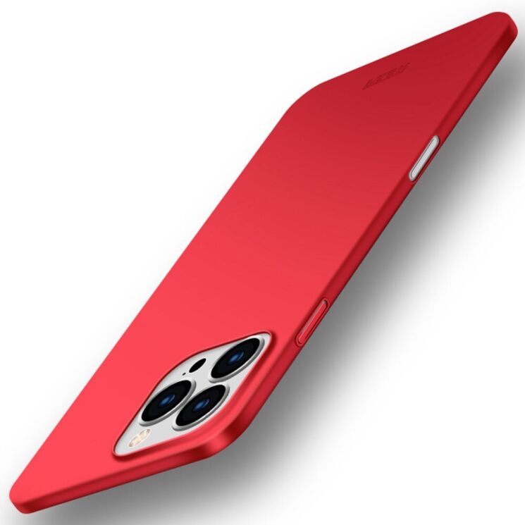Пластиковый чехол MOFI Slim Shield для Apple iPhone 16 Pro Max - Red: фото 1 из 11