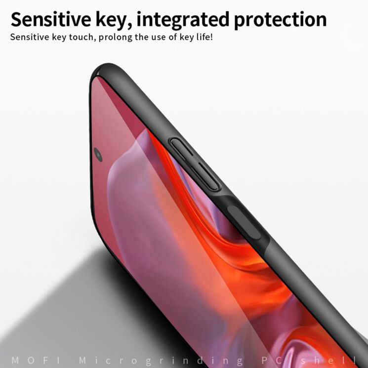 Пластиковий чохол MOFI Slim Shield для Motorola Moto G05 - Black: фото 4 з 9