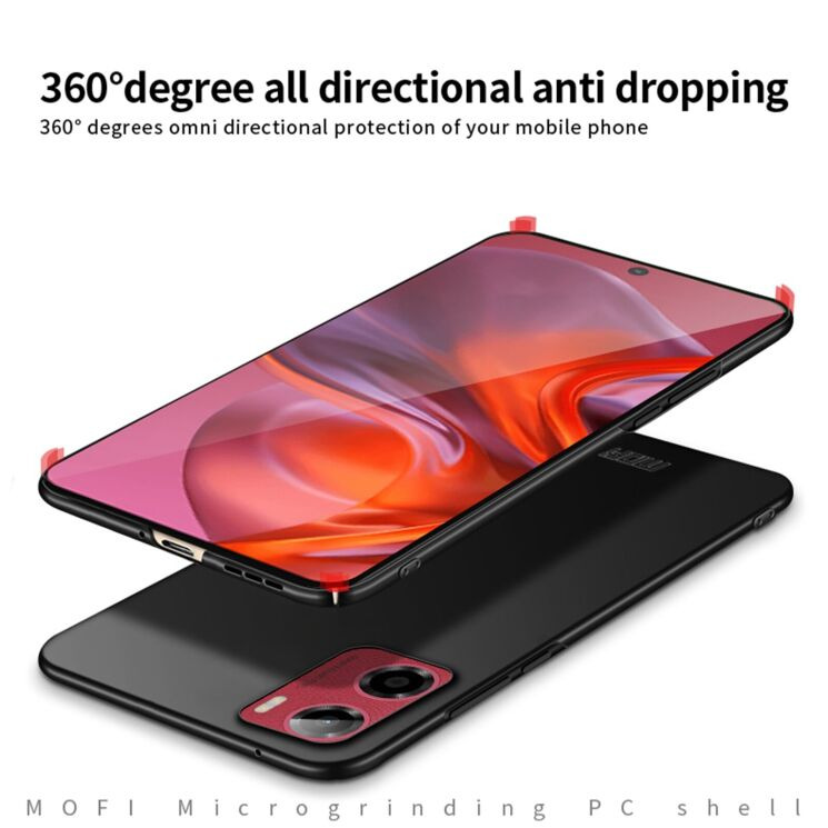 Пластиковий чохол MOFI Slim Shield для Motorola Moto G05 - Black: фото 7 з 9