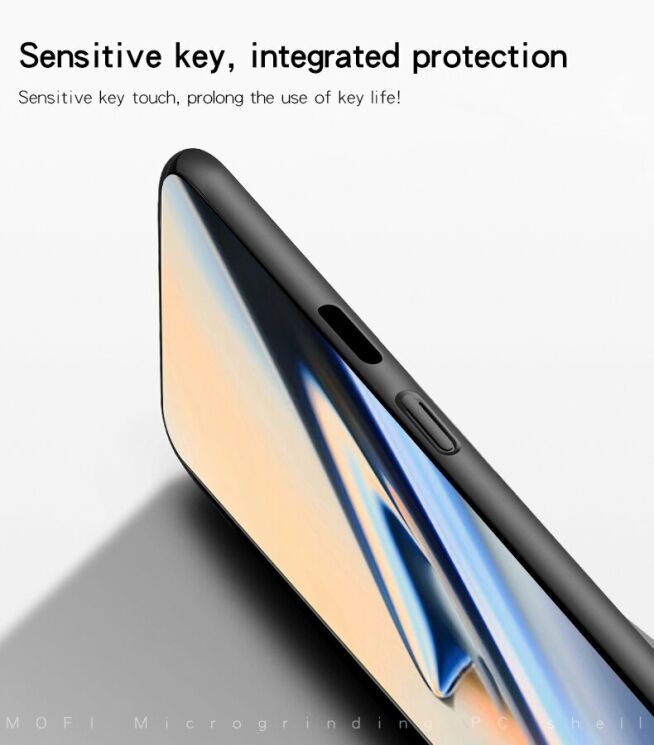 Пластиковий чохол MOFI Slim Shield для OnePlus 7 Pro - Black: фото 4 з 9