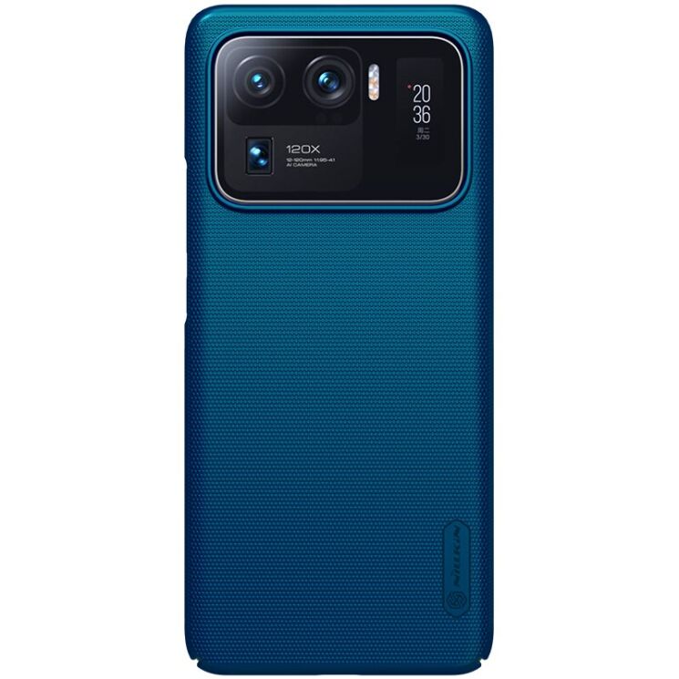 Пластиковый чехол NILLKIN Frosted Shield для Xiaomi Mi 11 Ultra - Blue: фото 1 из 17
