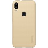 Пластиковый чехол NILLKIN Frosted Shield для Xiaomi Mi Play - Gold: фото 1 из 12