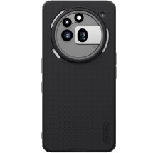 Пластиковый чехол NILLKIN Frosted Shield Pro для Nothing Phone (3a) Pro - Black: фото 1 из 17