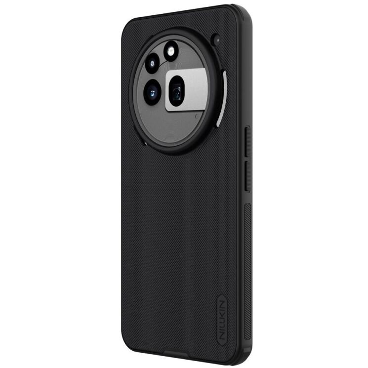 Пластиковый чехол NILLKIN Frosted Shield Pro для Nothing Phone (3a) Pro - Black: фото 2 из 17