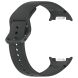 Ремінець ArmorStandart Soft Silicone (M/L) для Samsung Galaxy Watch 8 (40/44mm) / 8 Classic - Dark Grey (384177DH). Фото 3 з 6