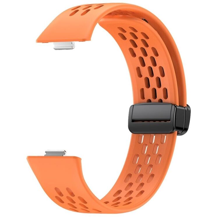 Ремешок Deexe Astra Strap для Huawei Watch Fit 3 - Orange: фото 2 из 3