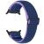 Ремешок Deexe Braided Strap для Samsung Galaxy Watch 8 (40/44mm) / 8 Classic (43/47mm) / Ultra 2 - Purple / Blue: фото 1 из 6
