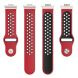 Ремешок Deexe Dot Color для Huawei Watch Fit - Red / Black (258712RB). Фото 5 из 5
