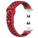 Ремешок Deexe Dot Color для Huawei Watch Fit - Red / Black (258712RB). Фото 3 из 5