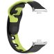 Ремешок Deexe Double Color Strap для Xiaomi Redmi Watch 4 / Mi Smart Band 8 Pro / Band 9 Pro - Black / Green (346401BG). Фото 3 из 8