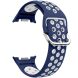 Ремінець Deexe Dual Color для Samsung Galaxy Watch 8 (40/44mm) / 8 Classic - Blue / White (384186LW). Фото 3 з 6