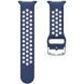 Ремінець Deexe Dual Color для Samsung Galaxy Watch 8 (40/44mm) / 8 Classic - Blue / White (384186LW). Фото 5 з 6