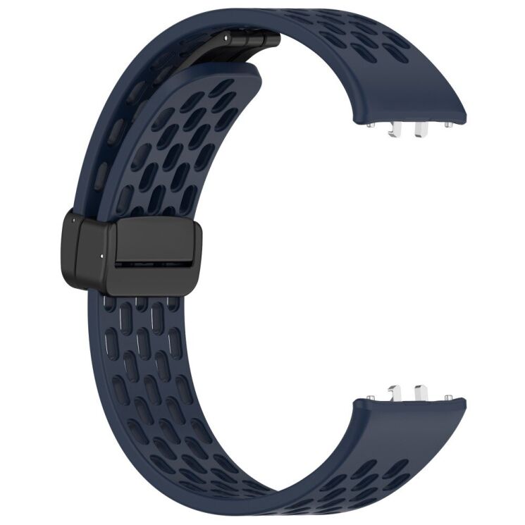 Ремінець Deexe Eclipse для Samsung Galaxy Fit 3 - Navy Blue: фото 4 з 7