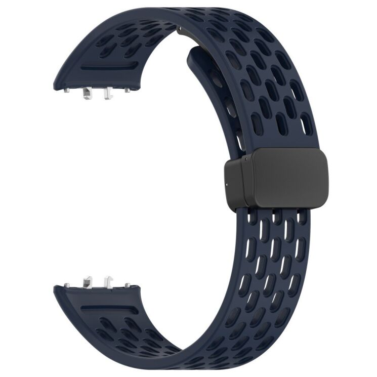 Ремінець Deexe Eclipse для Samsung Galaxy Fit 3 - Navy Blue: фото 3 з 7