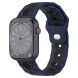 Ремінець Deexe Flex Series для Apple Watch 46 / 45 / 44 / SE 44 / 42 (Series 1-3) / Ultra / Ultra 2 / Ultra 3 - Midnight Blue / Black (251892BL). Фото 4 з 6