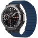 Ремінець Deexe Magnetic Band для Xiaomi Amazfit T-ReX 3 - Dark Blue (382701DB). Фото 3 з 3