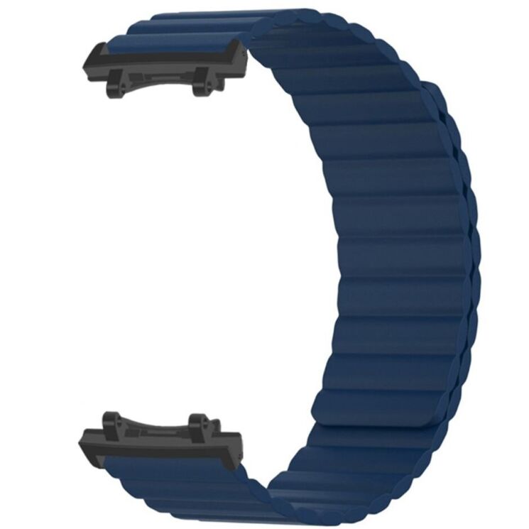 Ремінець Deexe Magnetic Band для Xiaomi Amazfit T-ReX 3 - Dark Blue: фото 1 з 3