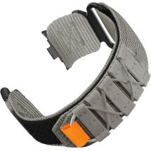 Ремінець Deexe Military для Xiaomi Redmi Watch 4 / 5 / Mi Smart Band 8 Pro / Band 9 Pro - Grey: фото 1 з 8