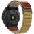 Ремешок Deexe Nylon Leather для Garmin з кріпленням Quick Fit 22mm - Wheat: фото 1 из 6