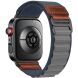 Ремінець Deexe Nylon Leather для Huawei Watch 5 / Fit 5 Pro / Fit 4 / Fit 4 Pro / Fit 3 - Blue (423701L). Фото 1 з 7