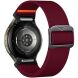 Ремешок Deexe Orbit Flex для Samsung Galaxy Watch 4 / 5 / 6 / 7 / FE (40mm) - Wine Red (358115WR). Фото 1 из 5
