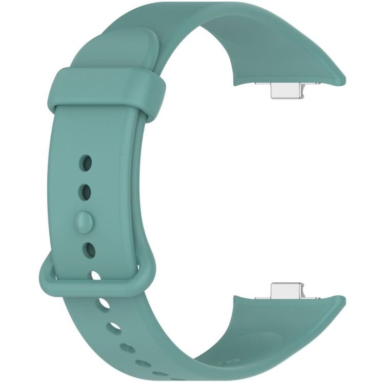 Ремешок Deexe Silicone Band для Xiaomi Mi Smart Band 9 Pro - Green: фото 2 из 12
