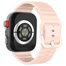 Ремешок Deexe Silicone Fit для Huawei Watch Fit 3 / Fit 4 / Fit 4 Pro - Pink: фото 1 из 4