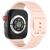 Ремешок Deexe Silicone Fit для Huawei Watch Fit 3 / Fit 4 / Fit 4 Pro - Pink: фото 1 из 4