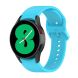 Ремешок Deexe Silicone Watchband для Samsung Galaxy Watch 4 / 4 Classic / 5 / 5 Pro / 6 / 6 Classic / 7 / FE - Sky Blue (284407SL). Фото 3 из 10