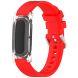 Ремінець Deexe Soft Silicone для Google Fitbit Air - Red (258001R). Фото 1 з 9