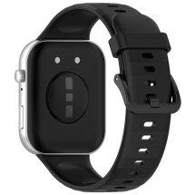Ремінець Deexe Soft Silicone для Huawei Watch Fit 3 - Black: фото 1 з 7